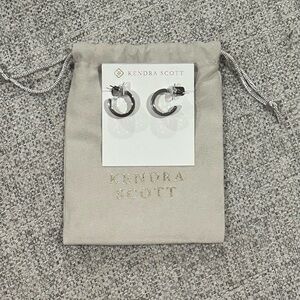 Kendra Scott Silver Mini Hoop Earrings